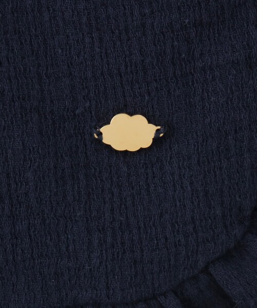 SHOO・LA・RUE(シューラルー)の「◆【110-140cm/セットアップ可】楊柳フリルショートパンツ(その他パンツ・キッズ・ネイビー/パープル・11/13/12/14)」の8枚目の写真