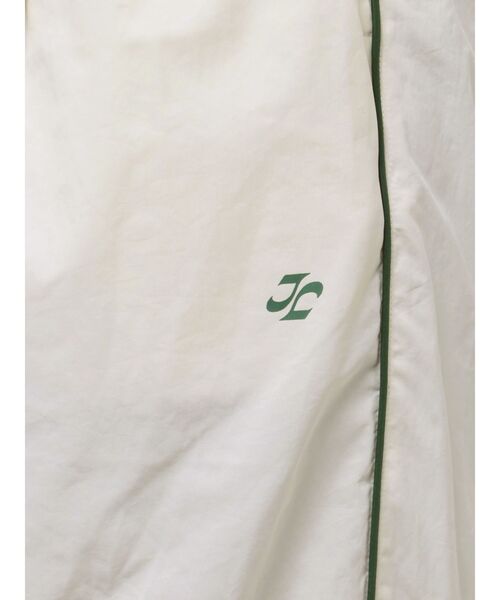 jouetie（ジュエティ）の「ナイロンフリースワイドパンツ【セットアップ対応】（その他パンツ・レディース・オフホワイト/ブラック・MEDIUM）」の7枚目の写真