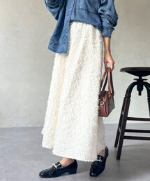 Chez toi | ジャガードフレアスカート(スカート)