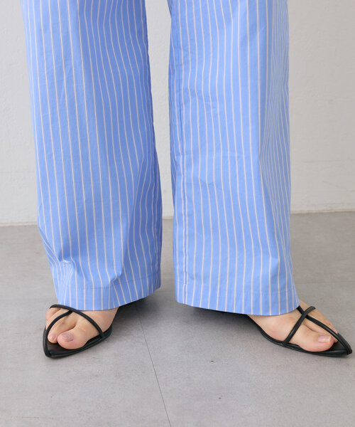 セール】ストライプパジャマパンツ（その他パンツ）｜mystic