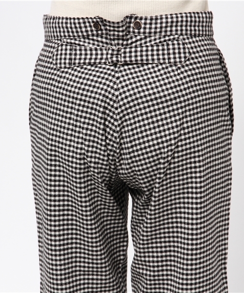 JOURNAL STANDARD LUXE（ジャーナルスタンダード　ラックス）の「ウールギンガム ファームパンツ#（その他パンツ・レディース・ブラック・MEDIUM/SMALL/LARGE）」の7枚目の写真