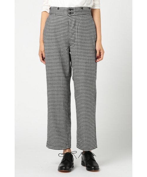 JOURNAL STANDARD LUXE（ジャーナルスタンダード　ラックス）の「ウールギンガム ファームパンツ#（その他パンツ・レディース・ブラック・MEDIUM/SMALL/LARGE）」の22枚目の写真