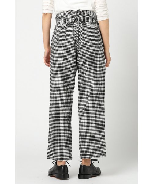 JOURNAL STANDARD LUXE（ジャーナルスタンダード　ラックス）の「ウールギンガム ファームパンツ#（その他パンツ・レディース・ブラック・MEDIUM/SMALL/LARGE）」の20枚目の写真