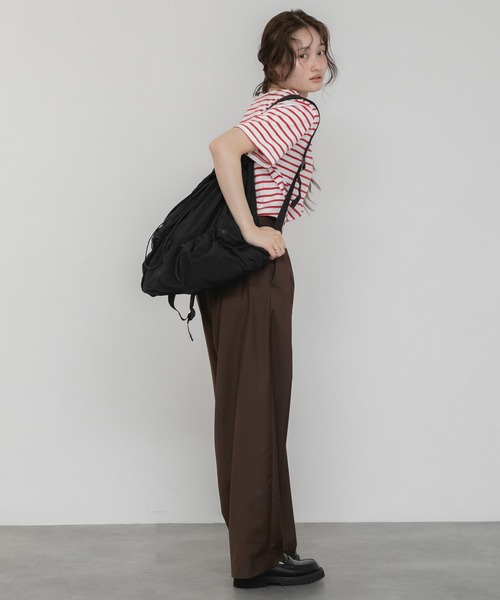 最終値下げです　modest mood bag 韓国　ナップサック　新品未使用 MUSINSA公式 | MODEST MOOD Amodest Bag - Black
