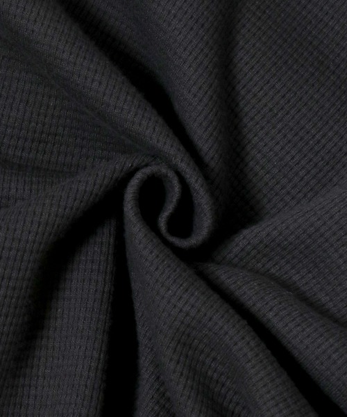 SITRY（シトリー）の「2026SS新色 Organic Cotton Thermal/オーガニックコットン サーマル ワッフル クルーネック ヘンリーネック ロンT 長袖Tシャツ（Tシャツ/カットソー・メンズ・ブラック/グレー/アイボリー/カーキブラウン/オフホワイト/ベージュ/グレー系その他/ホワイト系その他/ブラック系その他/カーキ/グレイッシュベージュ/オリーブ/ホワイト/サックスブルー・LL/M/L）」の21枚目の写真