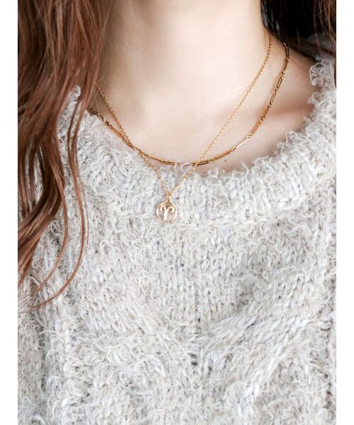 Ungrid（アングリッド）の「Ariesネックレス（ネックレス・レディース・ゴールド・FREE）」の8枚目の写真