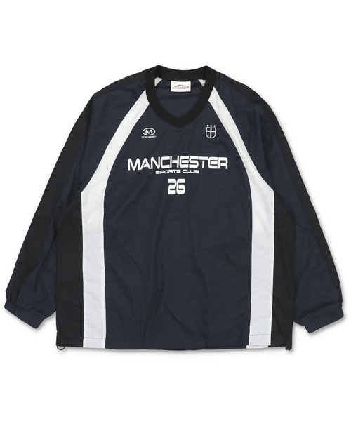 SPINNS（スピンズ）の「ナイロンプルーオーバー/ゲームデザイン（スウェット・メンズ・ネイビー/ピンク/グレー/オフホワイト/ブラック/ワイン・ONESIZE）」の8枚目の写真