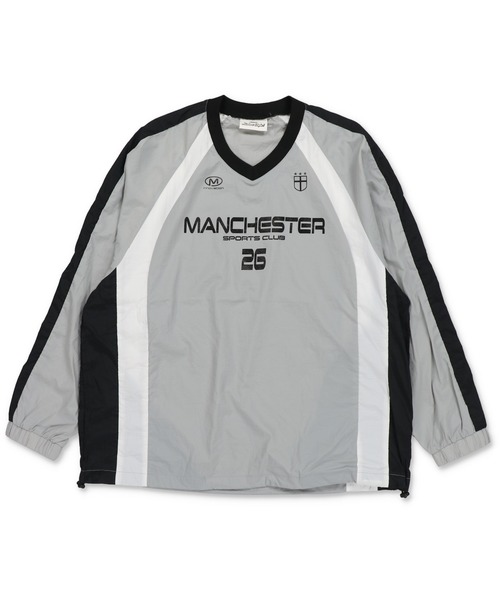 SPINNS（スピンズ）の「ナイロンプルーオーバー/ゲームデザイン（スウェット・メンズ・ネイビー/ピンク/グレー/オフホワイト/ブラック/ワイン・ONESIZE）」の9枚目の写真