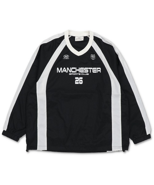 SPINNS（スピンズ）の「ナイロンプルーオーバー/ゲームデザイン（スウェット・メンズ・ネイビー/ピンク/グレー/オフホワイト/ブラック/ワイン・ONESIZE）」の7枚目の写真