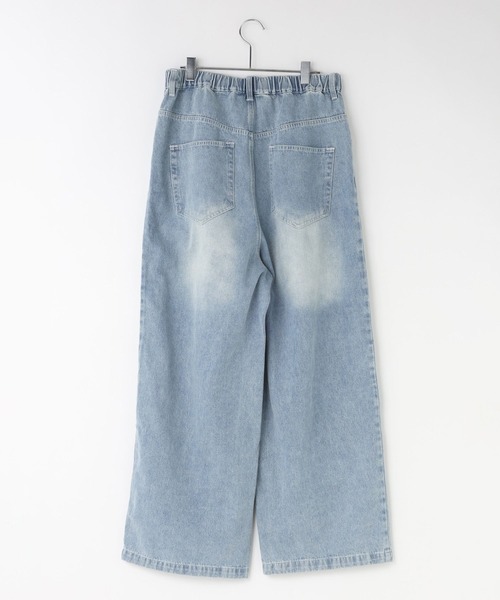 LOWRYS FARM(ローリーズファーム)の「カコウデニムバギーパンツ 148865(デニムパンツ・メンズ・ブルー/ブラック・MEDIUM/LARGE)」の14枚目の写真