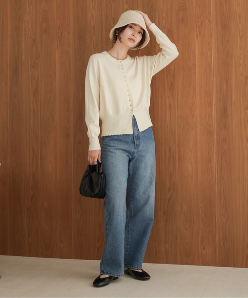 Bab(バブ)の「ニットバケットハット(ハット・レディース・ベージュ/モカ/ブラック・ONESIZE)」の15枚目の写真