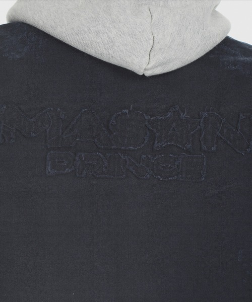 MASONPRINCE（メイソンプリンス）の「ショート丈 フード付き ミリタリーJKT JK4023【MASONPRINCE】（ミリタリージャケット・メンズ・ネイビー/カーキ・L/M/S）」の12枚目の写真