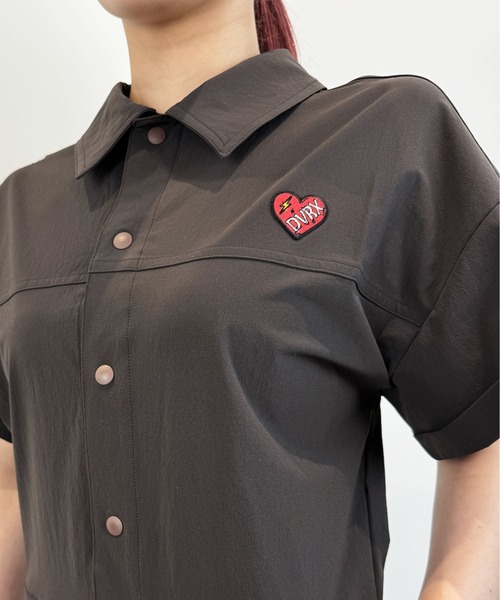 DEVEREUX GOLF(デヴァローゴルフ)の「LADIES オーバーサイズJスーツ(つなぎ/オールインワン・レディース・ブラウン/ネイビー・SMALL/MEDIUM)」の10枚目の写真