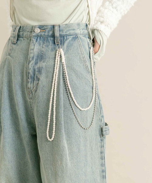 KBF（ケイビーエフ）の「ピン付きロングネックレス（ネックレス・レディース・シルバー系その他・ONE）」の2枚目の写真