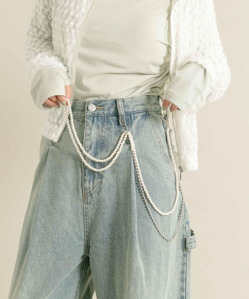 KBF（ケイビーエフ）の「ピン付きロングネックレス（ネックレス・レディース・シルバー系その他・ONE）」の3枚目の写真