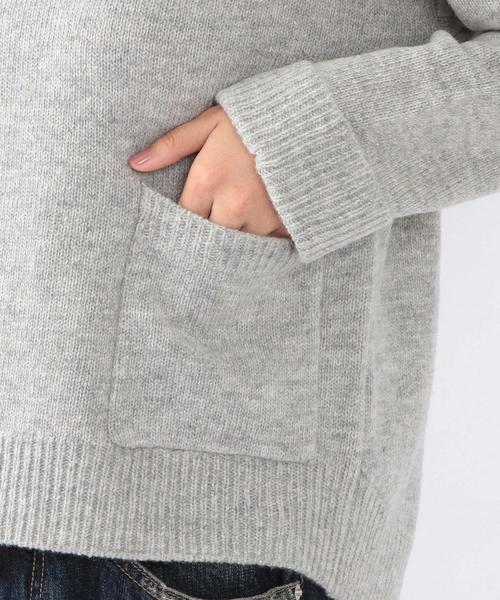 Another Edition(アナザーエディション)の「★★ポケットクルーネックニットプルオーバー/ AEBC W/N POC C/N PO◆(ニット/セーター・レディース・ホワイト/ライトグレー/オリーブ/ブラック・フリー)」の15枚目の写真