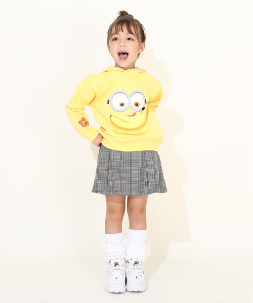 MINIONS（ミニオンズ）の「親子お揃い ミニオン サガラパーカー 9792K（パーカー・キッズ・イエロー/ブラウン・100cm/110cm/120cm/130cm/140cm）」の16枚目の写真
