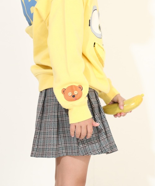 MINIONS（ミニオンズ）の「親子お揃い ミニオン サガラパーカー 9792K（パーカー・キッズ・イエロー/ブラウン・100cm/110cm/120cm/130cm/140cm）」の15枚目の写真