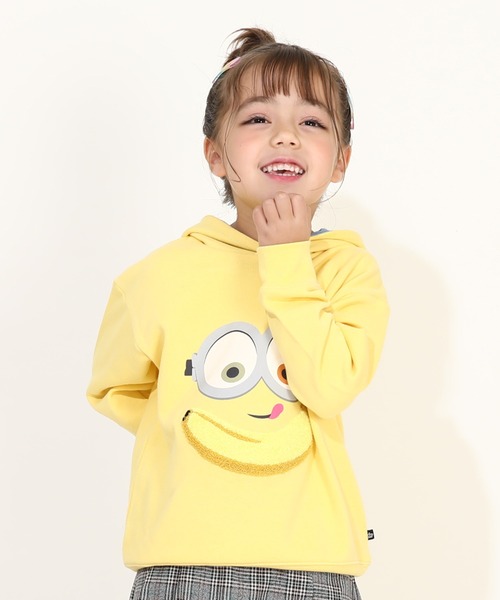 MINIONS（ミニオンズ）の「親子お揃い ミニオン サガラパーカー 9792K（パーカー・キッズ・イエロー/ブラウン・100cm/110cm/120cm/130cm/140cm）」の11枚目の写真