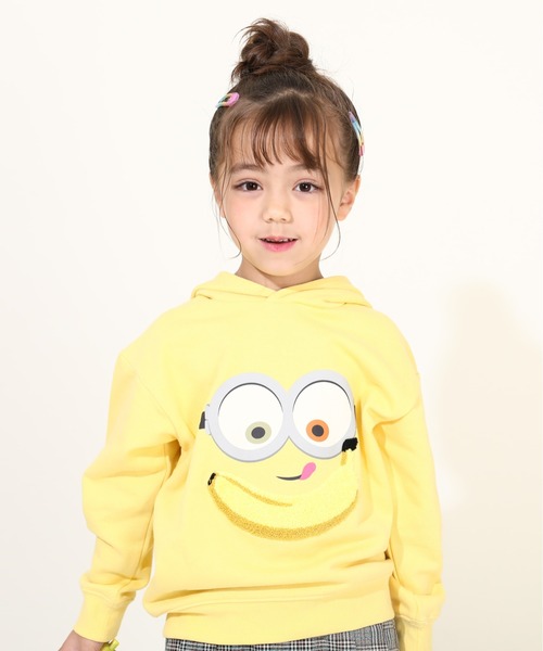 MINIONS（ミニオンズ）の「親子お揃い ミニオン サガラパーカー 9792K（パーカー・キッズ・イエロー/ブラウン・100cm/110cm/120cm/130cm/140cm）」の12枚目の写真