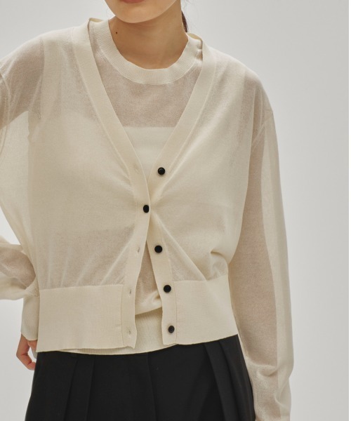TODAYFUL（トゥデイフル）の「2set Sheer Knit（ニット/セーター