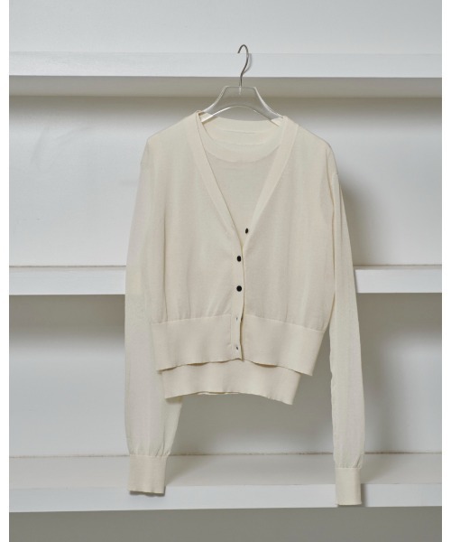 TODAYFUL（トゥデイフル）の「2set Sheer Knit（ニット/セーター