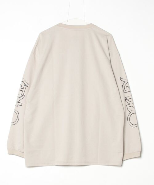 OAKLEY(オークリー)の「【別注】オークリー BORDERLESS SDW L/S TEE 限定コラボ(Tシャツ/カットソー・メンズ・ブラック/バイオレット/サンドグレー・M/L/LL/3L)」の4枚目の写真