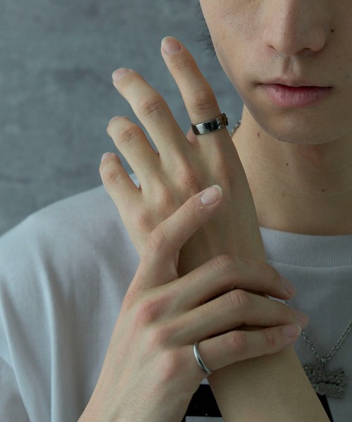 WEGO（ウィゴー）の「WEGO/【2点セット】デザインリング（リング・メンズ・その他1/その他2/その他3/その他5/その他4/その他6/その他7/その他8/その他9/その他10/その他11/その他12/その他13/その他14/その他15/その他16/その他17・FREE）」の10枚目の写真