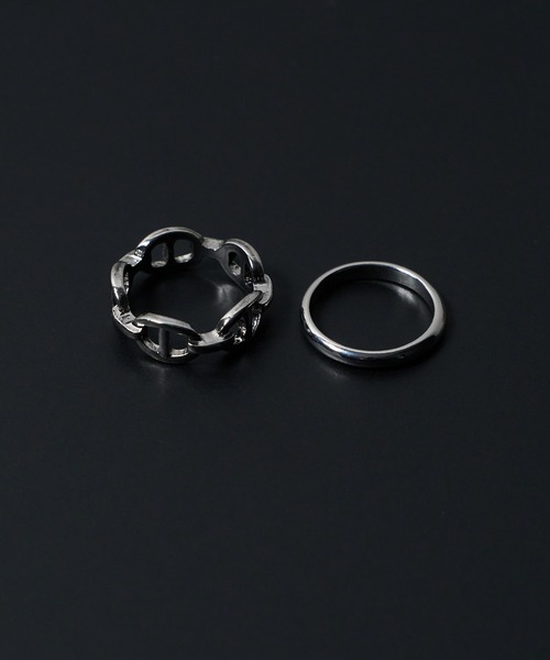 WEGO（ウィゴー）の「WEGO/【2点セット】デザインリング（リング・メンズ・その他1/その他2/その他3/その他5/その他4/その他6/その他7/その他8/その他9/その他10/その他11/その他12/その他13/その他14/その他15/その他16/その他17・FREE）」の19枚目の写真