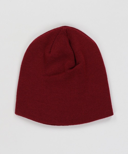 SPINNS（スピンズ）の「手書きロゴ ショートビーニー（ニットキャップ/ビーニー・レディース・レッド/ブラック・ONESIZE）」の10枚目の写真