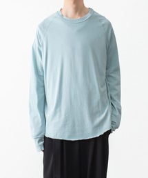 VEIN （ヴェイン）の「ファインテリー ディストレスト L/S TEE / FINE TERRY DISTRESSED L/S TEE（Tシャツ/カットソー）」