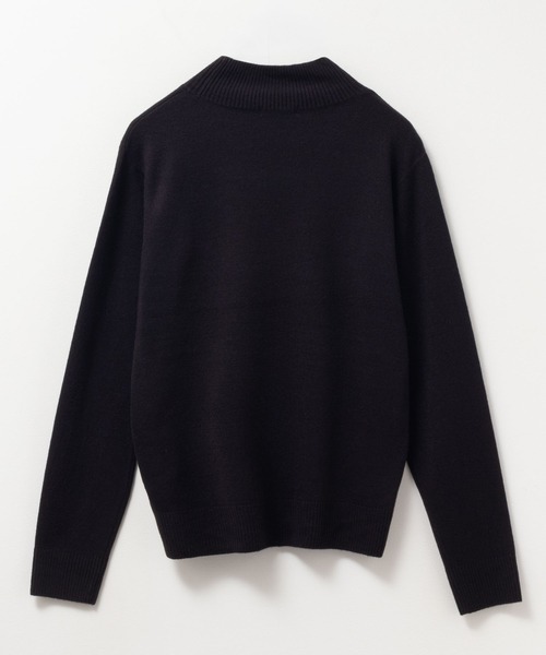 NAVY(ネイビー)の「nAvy 洗えるニット カシミヤタッチハイネックプルオーバー(ニット/セーター・レディース・レッド/グレイッシュベージュ/ブラック・M/L)」の17枚目の写真