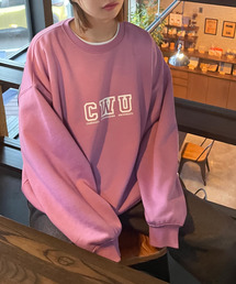 rｅ.仲里依紗ピンクカタカナロゴスエット 7/21終◇人気 完売品❤︎ RE. ❤︎仲里依紗 アールイードット