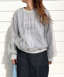 チュールドッキングスウェット
