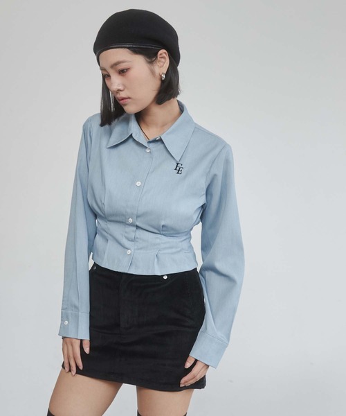 ENVYM(アンビー)の「コーデュロイミニスカート(スカート・レディース・ブラック/ブラウン/ピンク・SMALL/MEDIUM)」の18枚目の写真