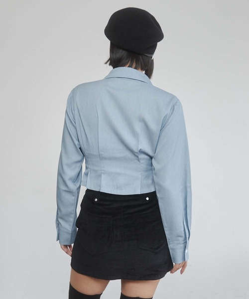 ENVYM(アンビー)の「コーデュロイミニスカート(スカート・レディース・ブラック/ブラウン/ピンク・SMALL/MEDIUM)」の19枚目の写真