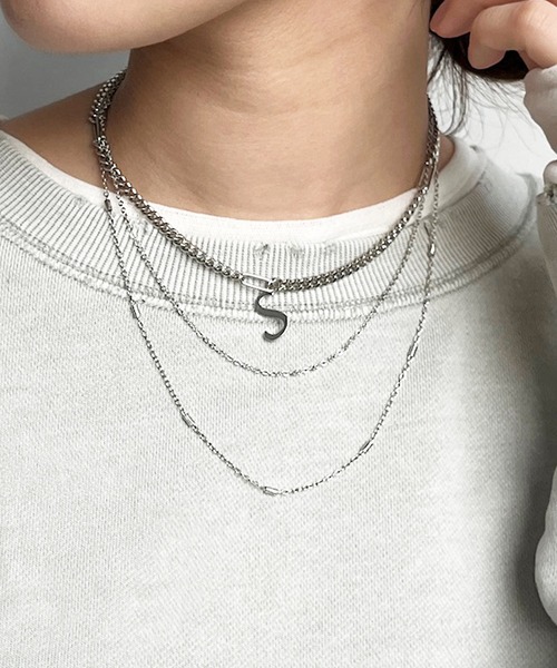 DouDou(ドゥドゥ)の「【A・H・M・R・S・Yの6種!】アルファベットネックレス(ネックレス・レディース・シルバー/ゴールド・S/M/A/H/R/Y)」の15枚目の写真