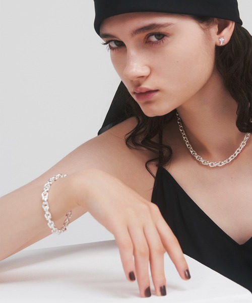quip queint(クイップクエイント)の「【quip queint】gaia bracelet QU152 ※(ブレスレット・レディース・シルバー・FREE)」の6枚目の写真