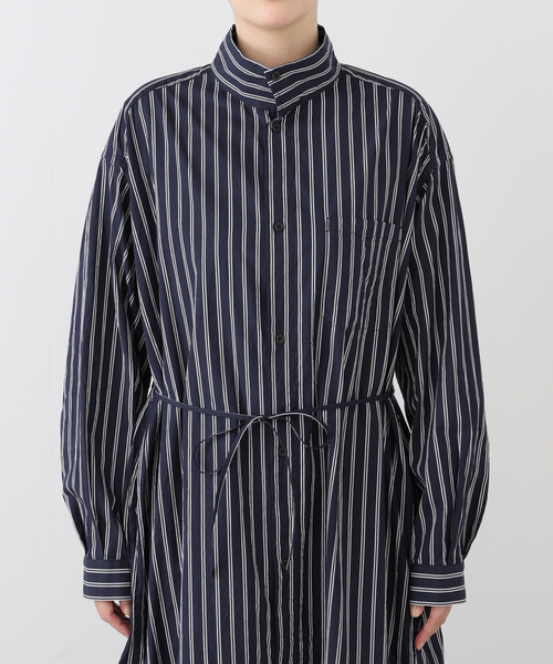 JOURNAL STANDARD LUXE（ジャーナルスタンダード　ラックス）の「【NOV】ドレス（シャツワンピース・レディース・ネイビー・FREE）」の21枚目の写真