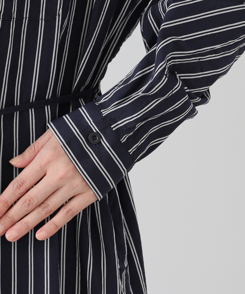 JOURNAL STANDARD LUXE（ジャーナルスタンダード　ラックス）の「【NOV】ドレス（シャツワンピース・レディース・ネイビー・FREE）」の14枚目の写真