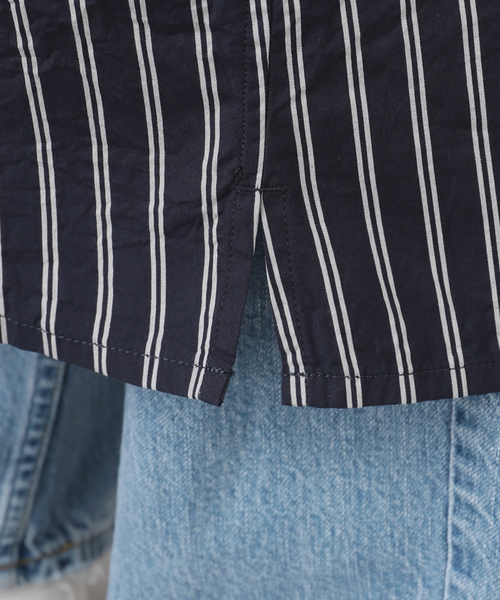 JOURNAL STANDARD LUXE（ジャーナルスタンダード　ラックス）の「【NOV】ドレス（シャツワンピース・レディース・ネイビー・FREE）」の9枚目の写真