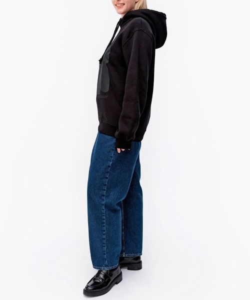 marimekko(マリメッコ)の「【ノベルティ付】≪Unikko 60Th Anniversary.≫《kioski》Luuppi Unikko / placement sweatparka《ZOZO限定》(パーカー・レディース・ブラック・LARGE/MEDIUM/SMALL/X-SMALL)」の4枚目の写真