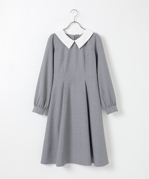 Honeys（ハニーズ）の「衿付ワンピース（ワンピース・レディース・ブラック/ピンク/杢グレー・M/LL/S/L/SS）」の20枚目の写真