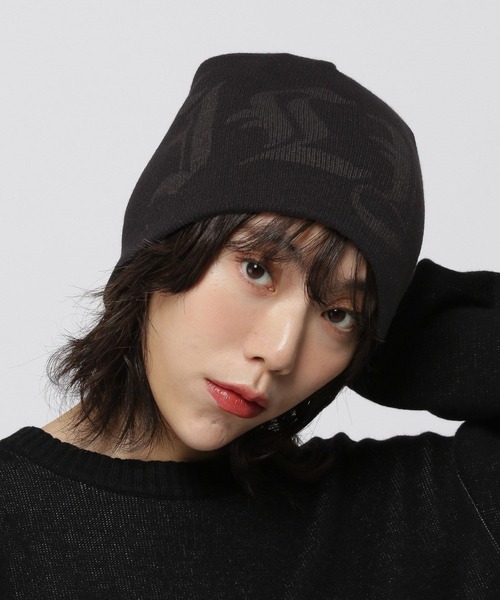 3.3 Field Trip （3.3フィールドトリップ）の「【UNISEX】3.3 Field Trip／ゴシックロゴビーニー（ニットキャップ/ビーニー・レディース・ブラック/グレー/その他1・FREE）」の18枚目の写真
