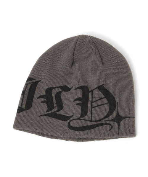 3.3 Field Trip （3.3フィールドトリップ）の「【UNISEX】3.3 Field Trip／ゴシックロゴビーニー（ニットキャップ/ビーニー・レディース・ブラック/グレー/その他1・FREE）」の5枚目の写真