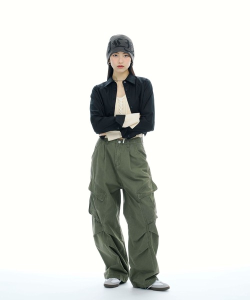 3.3 Field Trip （3.3フィールドトリップ）の「【UNISEX】3.3 Field Trip／ゴシックロゴビーニー（ニットキャップ/ビーニー・レディース・ブラック/グレー/その他1・FREE）」の10枚目の写真