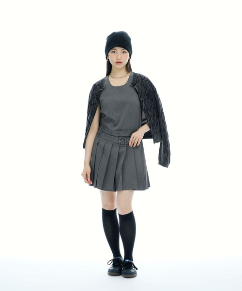 3.3 Field Trip （3.3フィールドトリップ）の「【UNISEX】3.3 Field Trip／ゴシックロゴビーニー（ニットキャップ/ビーニー・レディース・ブラック/グレー/その他1・FREE）」の14枚目の写真
