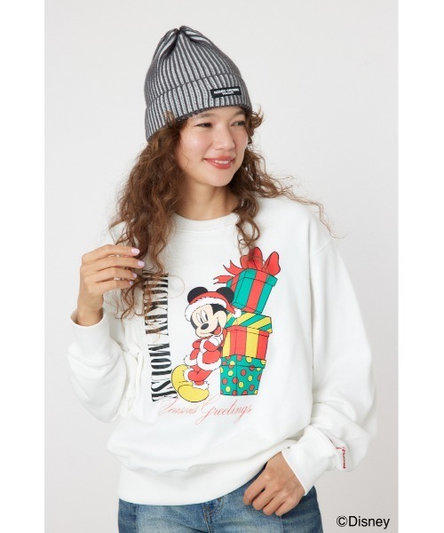 RODEO CROWNS × ディズニー リメイク ビッグ スウェット RCWB ロデオクラウンズ ミッキー リメイク ビッグ スウェット