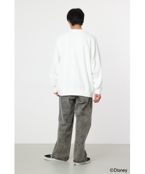 RODEO CROWNS WIDE BOWL（ロデオクラウンズワイドボウル）の「(MICKEY)Xmasスウェットトップス（スウェット・レディース・レッド/オフホワイト・MEDIUM/LARGE）」の19枚目の写真