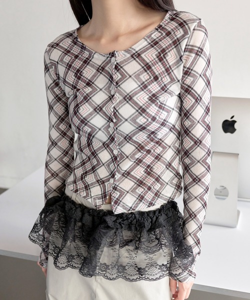 UNE MANSION(ユヌマンション)の「レースリボンチュールベルトラップスカートビスチェ(スカート・レディース・ブラック/ホワイト・ONE SIZE)」の21枚目の写真